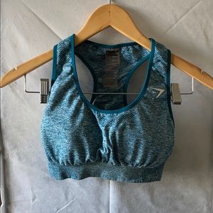 Gymshark Teal Sports Bra S